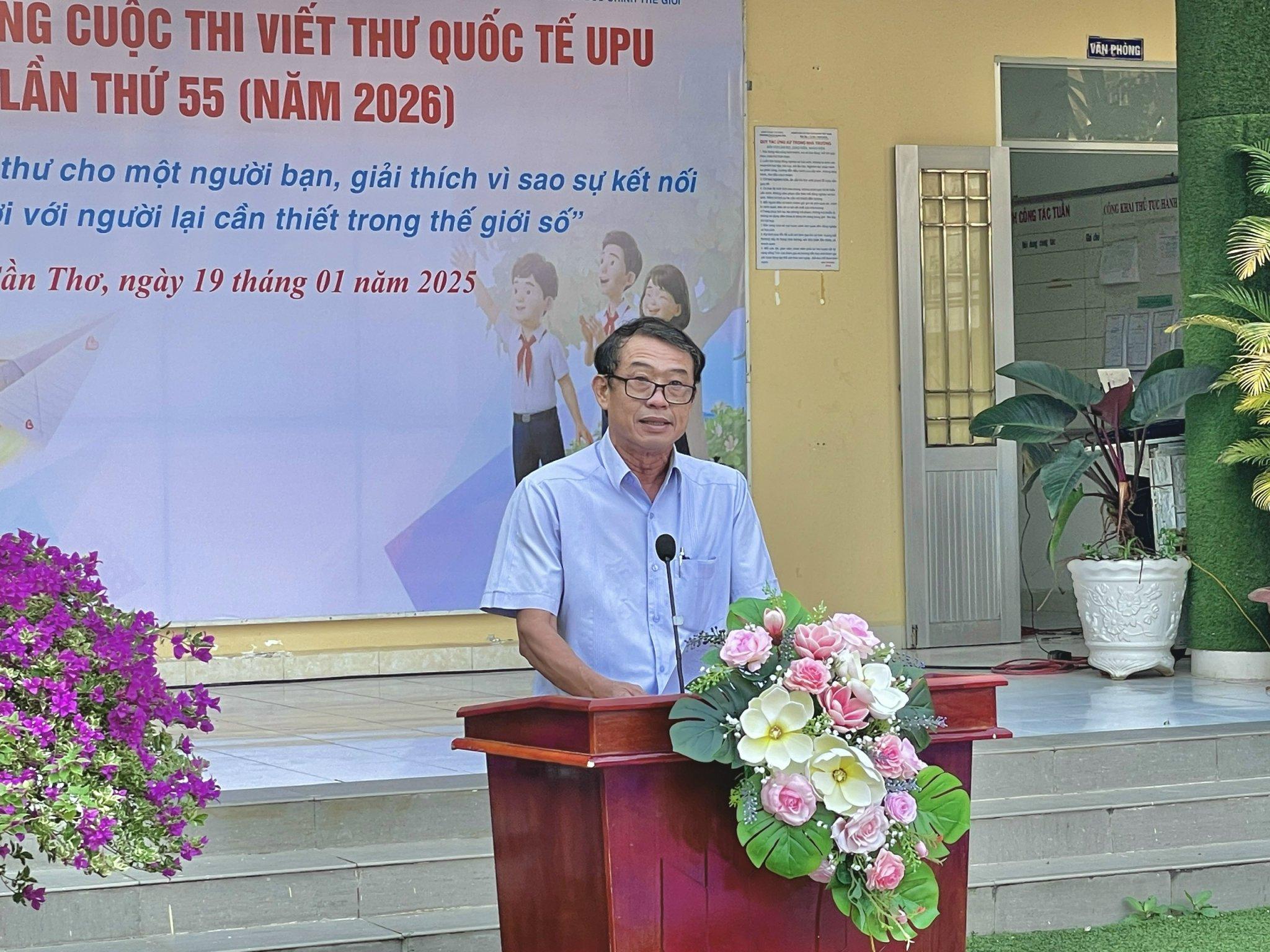 Thành phố Cần Thơ tổ chức Lễ phát động cuộc thi viết thư quốc tế UPU lần thứ 55 - năm 2026