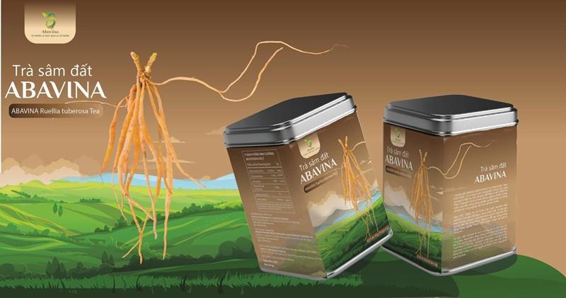 Trà Sâm Đất ABAVINA – Món quà sức khỏe đến mọi người